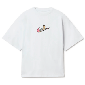Dellafuente swoosh | Camiseta oversize