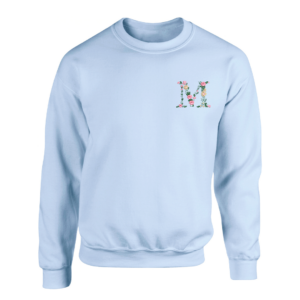 Letra flores | Sudadera